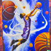 Basketball Player Dunk