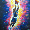 Basketball Player Dunk
