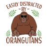 Orangutan Outfit Monkey Lovers