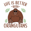 Orangutan Outfit Monkey Lovers