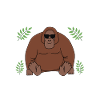Orangutan Outfit Monkey Lovers