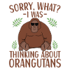 Orangutan Outfit Monkey Lovers