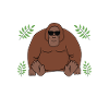 Orangutan Outfit Monkey Lovers