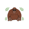Orangutan Outfit Monkey Lovers