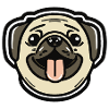 Mops Hund Geschenkidee