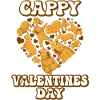 Cœur de Saint-Valentin de Capybara