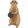 Erdmännchen Bowling Bowlingkugel
