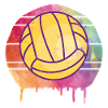 Volleyball Kunst