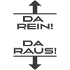 Oben rein unten raus