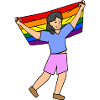 Lgbt Rainbow Flag Parade Gay Rights