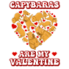 Capybara Valentine's Day