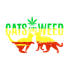 Cats and weeds