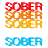SOBER SOBER Retro Sobriety Designs