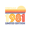 1981 Édition limitée