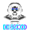 Skull astronaut disc