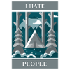I hate people - tenting