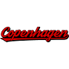 Copenhagen lettering retro red