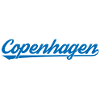 Copenhagen Lettering Blue-White Graphic