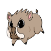 Wild boar - pig motif