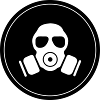 Gas mask icon