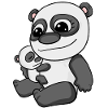 Family - Panda with Baby Panda