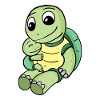Family - Turtle with baby turtle