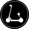 E-scooter Icon