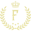 F letter wreath