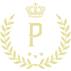 P letter wreath