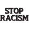 Stop Racism black
