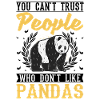 Panda Lover Panda Bear Cadeau
