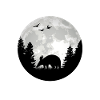 Erdferkel Mond