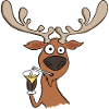 Weihnachtsrentier