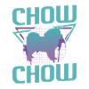 Retro Chow Chow Dog Lover