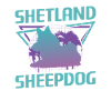 Retro Shetland Sheepdog Dog Lover