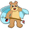 Bear Fishing Rod