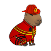 Pompier Pompiers Capybara