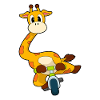 Vélo girafe