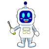 Robot Mechanic Screwdriver Workshop