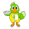 Parrot Cook Worm Cooking