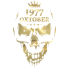 Oktober 1977 Totenkopf Gold
