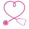Cardiologist Stethoscope Appreciation Heart