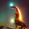 Dinosaur Fossil Dino Trex Natural