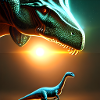 Dinosaur Fossil Dino Trex Nature