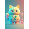 Bunte Katze