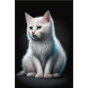 White cat