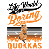 Quokka Geschenk Kurzschwanzkänguru