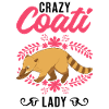 Crazy Coati dame Proboscis Coati