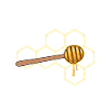 Wildlife Hobby Beekeeper Eating Honey