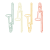 Trombone Trombone player Trombonist